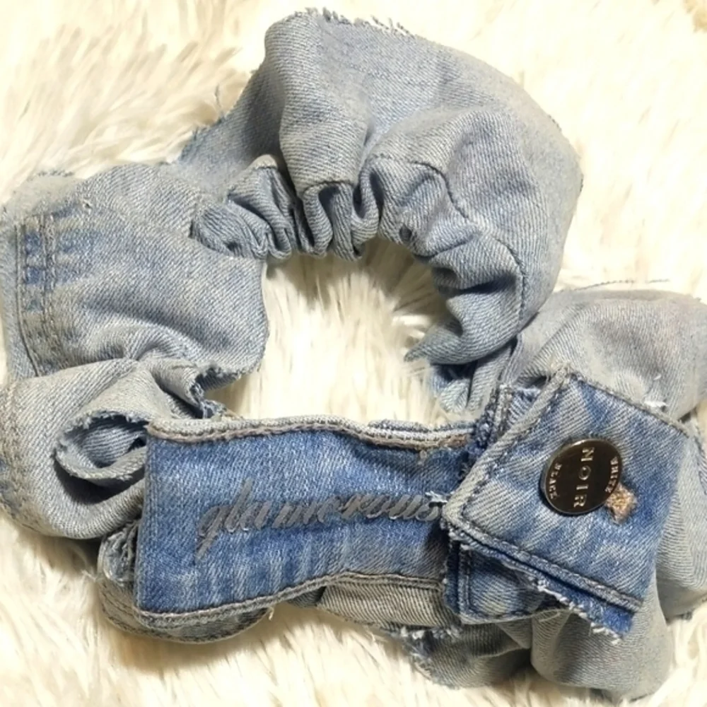 TASTY RAW EDGE DENIM HEADBANZ- 